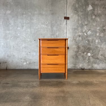 Mid Century Mahogany Tall Chest