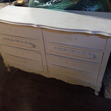 Dresser in need of TLC, 49.875 x 16.75 x 32.5