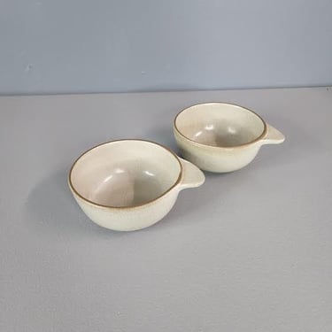 One Heath Ceramics Sandalwood 4.5" Handled Bowl Multiples Available 