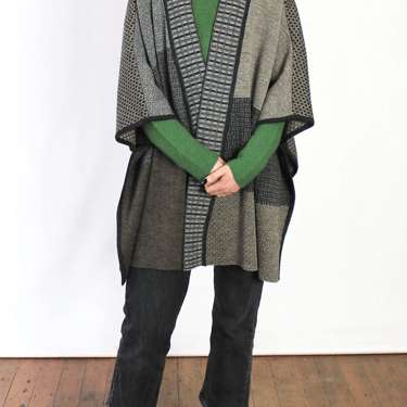 Beyond Threads | Pique Patch Cape