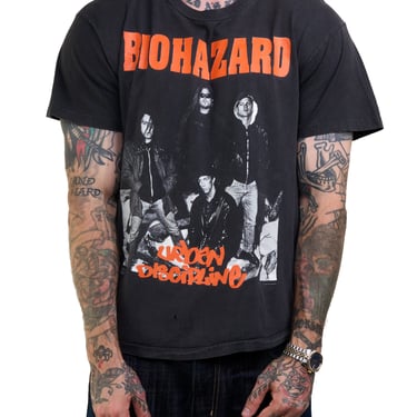 Vintage 1992 Biohazard Urban Discipline T-Shirt