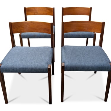 4 Poul Cadovius Model Pia Chairs  - 012593