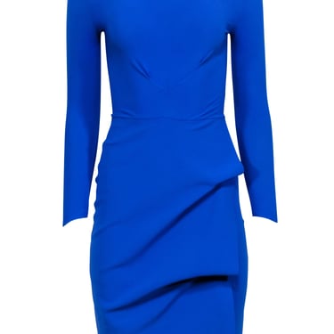 Chiara Boni - Cobalt Blue Long Sleeve Dress Sz 2