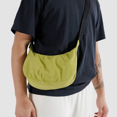BAGGU Small Nylon Crescent Bag