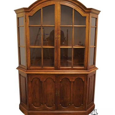 DAVIS CABINET Co. Solid Wingate Walnut Early American 56" China Cabinet 