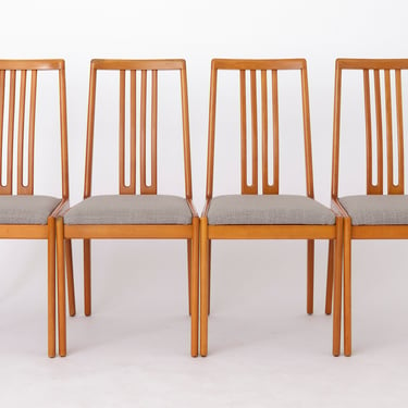 4 Vintage Chairs by Lübke, Germany, 1970s 