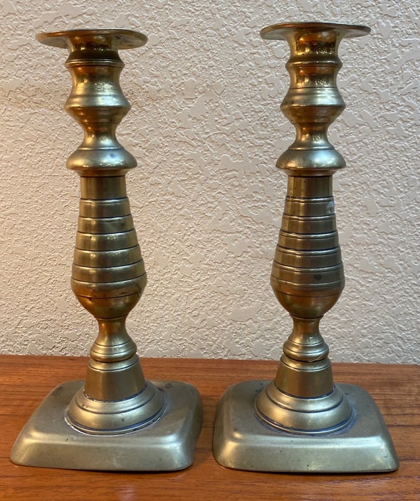 Harvin Brass, Accents, Harvin Brass Beehive Candle Stick