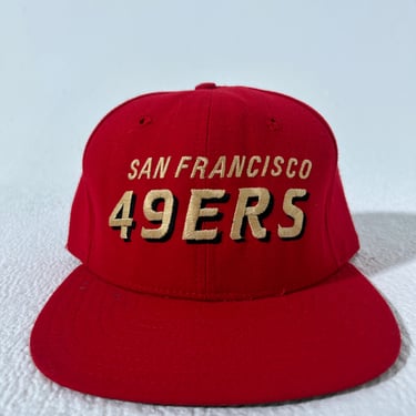 Vintage San Francisco 49ers New Era Pro Design Snapback Hat