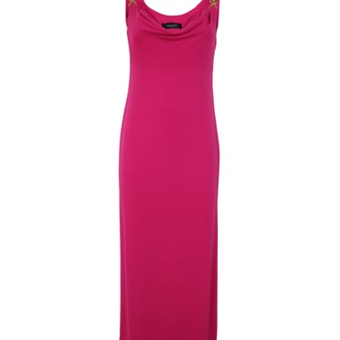 Versace Women Jersey Gown Long Dress