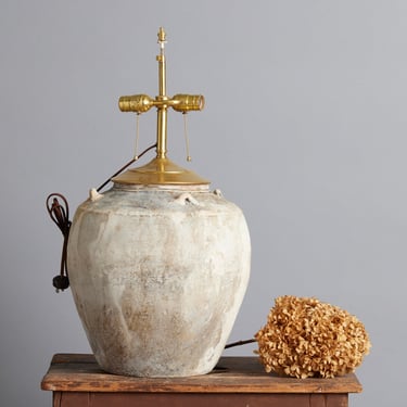 15th Century Chinese Shipwreck Spice Trade Storage Container Lamp