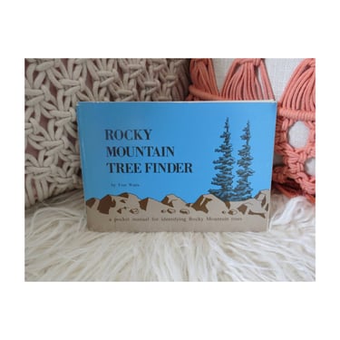 Rocky Mountain Tree Finder Identification Book 