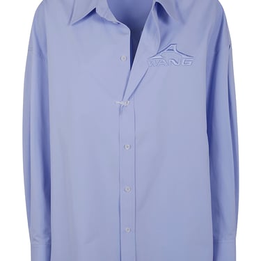 Alexander Wang Women Oversized Shirt W/ Graphic Embroidery