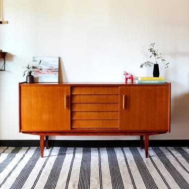 Swedish Teak Credenza