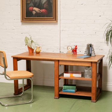 Rustic Oak Desk