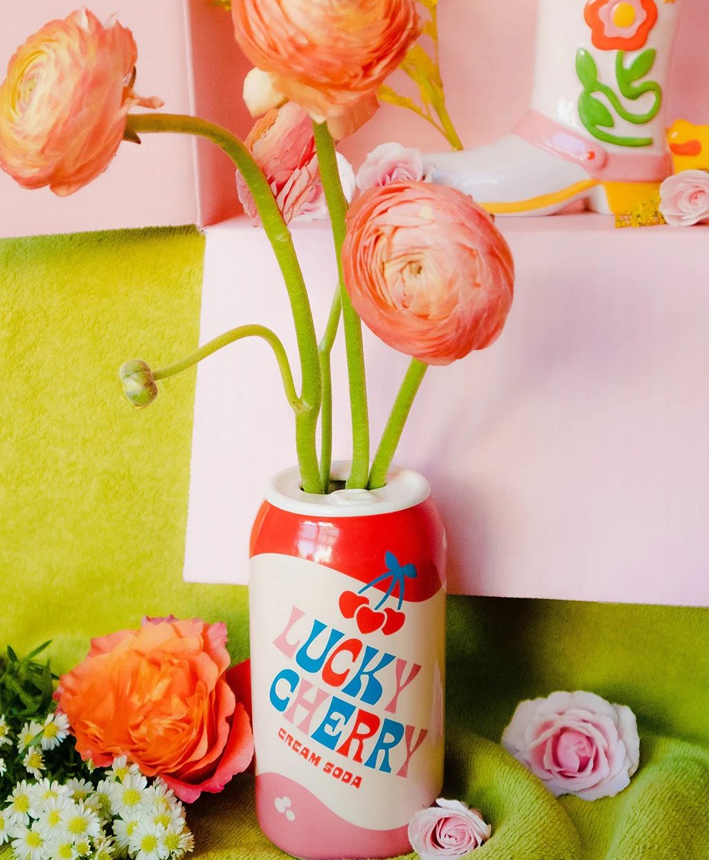 Lucky Cherry Cream Soda | Vase | National Museum of Women in the Arts ...