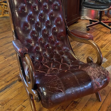 Vintage Chesterfield Arm Chair