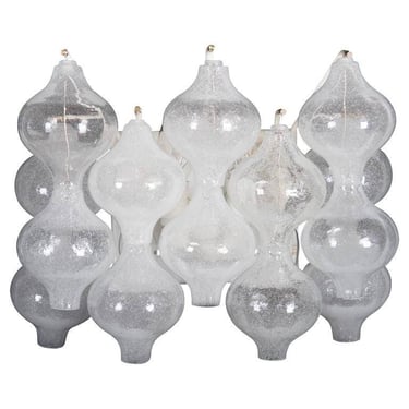 J.T. Kalmar Tulipan Glass Sconce Wall Light 