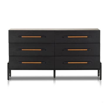 Rosedale 6 Drawer Dresser - Ebony Oak Veneer | ready to ship!
