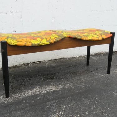 Mid Century Modern Long Bench Stool by Norco Furniture 2598