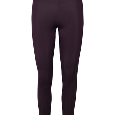 The Andamane Burgundy Polyamide Blend Leggings Women