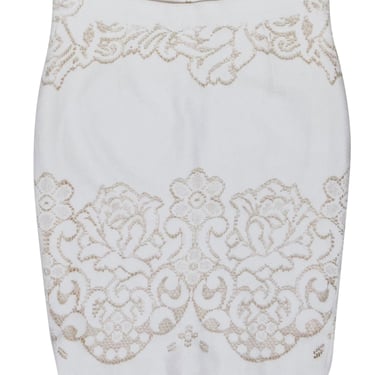 A.L.C - Ivory Lace Skirt Sz S