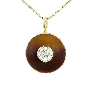 Petrified Wood Cerclen Necklace