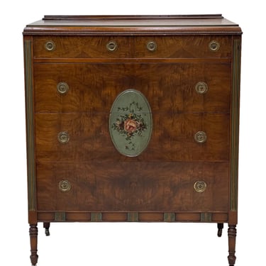 Free Shipping Within Continental US - Antique Style Dresser Dovetail Drawers Cabinet Storage 
