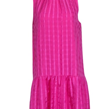 Marie Oliver - Sleeveless Pink Tie-Neck Dress Sz S