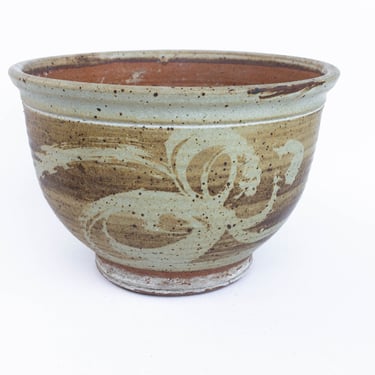 Medium Antique Clay Pot/Vessel, Vintage Home Decor, Terracotta Planter, Handmade Rustic Clay Pottery 