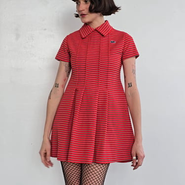 Lacoste Cherry Stripe Minidress (S)