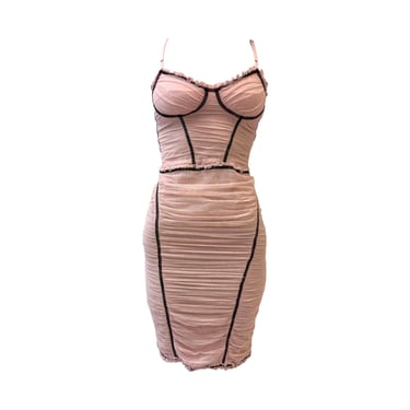 Dolce & Gabbana Nude Sheer Corset Mini Dress | Treasures of NYC - New York,  NY | ATTIC