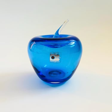 Blenko Art Glass Apple 