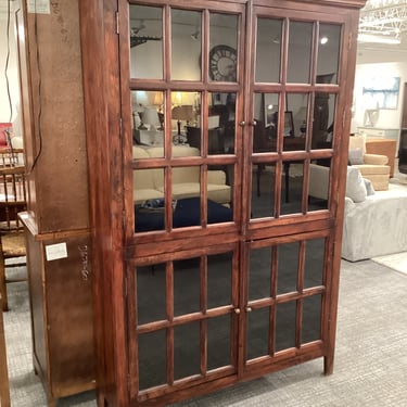 Rustic Curio Cabinet