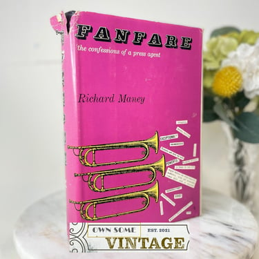 Vintage Hardcover Books | Behind The Scenes of Theatre | Celebrity Stories | Golden Era | Silver Screen | Fanfare 