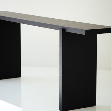 Rockefeller Modern Oak Console 