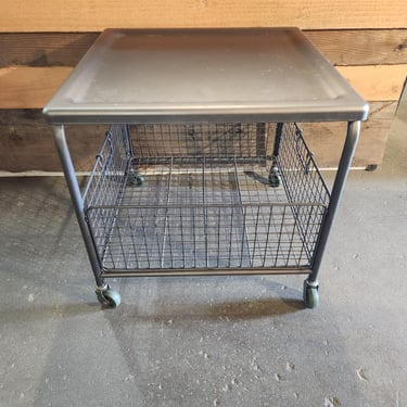 IKEA Rolling Coffee Table 20.25 x 19.5 x 20.25