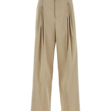 Bottega Veneta Woman Cappuccino Cotton Blend Pant