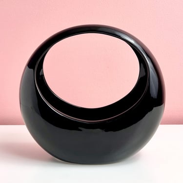 Circular Ikebana Vase made by Toyo 