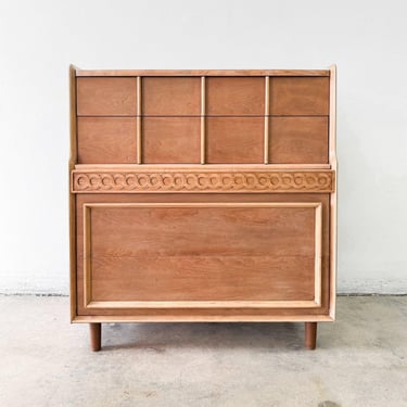 MCM Loop Sculptural Highboy Dresser *MESSAGE US for shipping quote* 