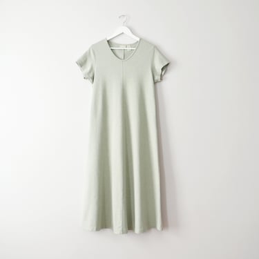 vintage sage cotton t-shirt dress, size M 