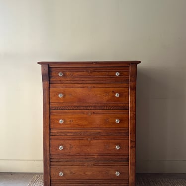 Oak tallboy
