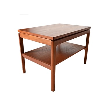Teak End Table Ole Wanscher France and Sons Danish Modern 