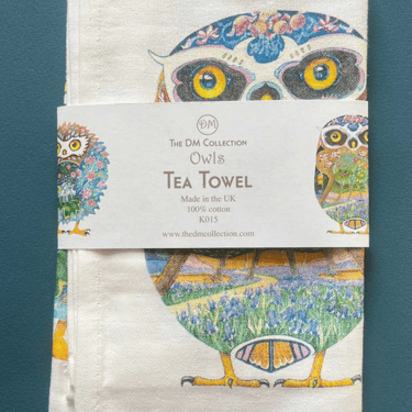 The DM Collection | Owls Tea Towel