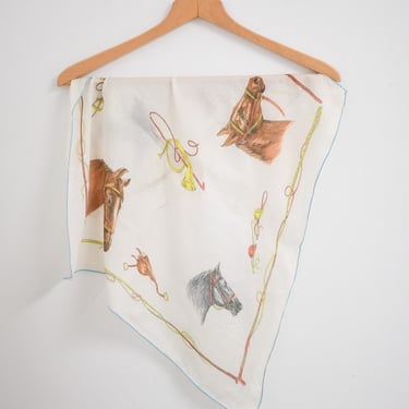 1940s/50s Horse Scarf 