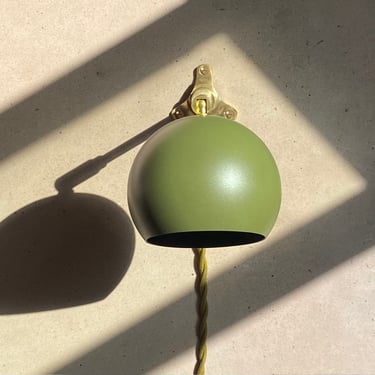 Green Plug in Wall Sconce • Multiple Colors • Marylou • Modern Accent Lamp 