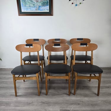 Set of 6 Danish Dining Chairs