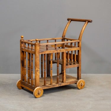 Vintage Chinese Wooden Stroller