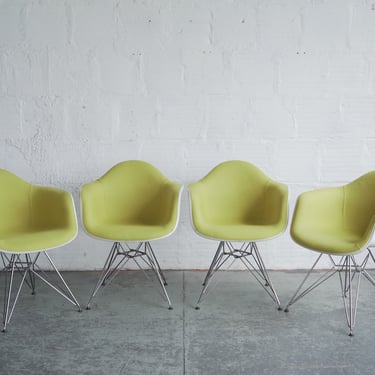 Yellow Eames Shell Chairs