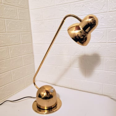 Vintage Table Light /Desk Lamp /Office Lamp /Retro Study Lamp/ 70s Retro / Golden Light/ Lightning/Germany/ Adjustable Table Lamp/ Gosseneck 