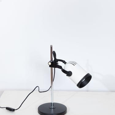 Table Lamp Post Modern White Black 